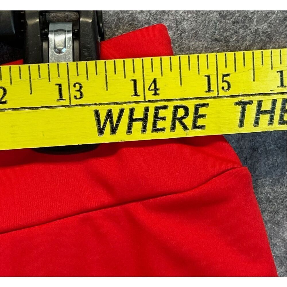 Red Women's Mini Skirt - Picture 6 of 8